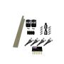 Nitrous Express 13393 4-CYL SHARK PLUMB KIT W/ 2 SOLENOIDS & 75HP JETS, INCL HARDWARE