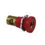 Moroso 97553 Female End (Replacement for Part No 74155) - Red