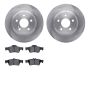 Dynamic Friction 6502-63311 Rotor Kit