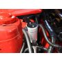 J&L 05-10 Ford Mustang GT/Bullitt/Saleen Passenger Side Oil Separator 3.0 - Clear Anodized