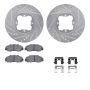 Dynamic Friction 7512-59023 Rotor Kit
