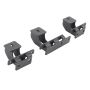 Go Rhino D64506BTK 18-20 Jeep Wrangler JLU Brackets for Dominator Extreme SideSteps
