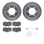Dynamic Friction 7512-76076 Rotor Kit