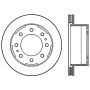 Stoptech 127.66077L Sport Drilled & Slotted Rotor - Front Right