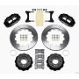 Wilwood 140-11964 Narrow Superlite 6R Front Hat Kit 14.00in 93-96 Mazda RX7
