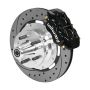 Wilwood 140-15468-D Forged Dynalite Front Brake Kit 12.19in SRP Drilled/Slotted Rotor