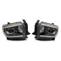Raxiom TU16010 14-21 Toyota Tundra Axial Series Projector Headlights w/ LED Bar- Blk Housing (Clear Lens)