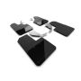 Rally Armor MF85-NO-ST-MBK Black Mud Flap/Metallic Black Logo