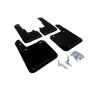 Rally Armor MF36-UR-BLK/GRY Black Mud Flap/Grey Logo