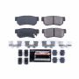 PowerStop Z23-813 PowerStop - Z23 Daily Driver Carbon-Fiber Ceramic Brake Pads with Hardware Kit