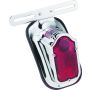 Bikers Choice 492476 40-54 Big Twin And Custom Use Chrome Tombstone Taillight 12V Replaces H-D 68003-47T
