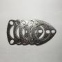 Ticon Industries 2.25in 3-Bolt MLS Gasket - 5pk
