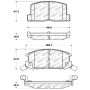 Stoptech 309.03090 Performance Brake Pads