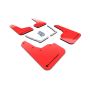 Rally Armor MF50-UR-RD/BLK Red Mud Flap/Black Logo