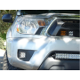 Cali Raised LED CR2458 Cali Raised 2012-2015 Toyota Tacoma Led Fog Light Pod Replacements Brackets Kit - W/ 3X2 18 Pods