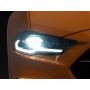 Raxiom 412122 18-23 Ford Mustang GT EcoBoost LED Projector Headlights- Blk Housing (Clear Lens)