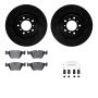 Dynamic Friction 8612-31051 Rotor Kit