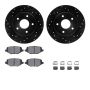 Dynamic Friction 8612-40002 Rotor Kit