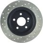 Stoptech 128.35112L Drilled Sport Brake Rotor