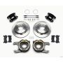 Wilwood 140-12567 D154 P/S Park Brake Kit Jeep Dana 35 2.56 Off 5-lug w/ lines