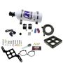 Nitrous Express 63570-05 DOMINATOR SINGLE ENTRY BILLET CROSSBAR, PRO POWER, (100-500HP) W/ 5LB BOTTLE