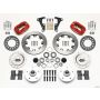 Wilwood 140-12649-R Forged Dynalite Front Kit 11.75in Red 41-55 Cadillac