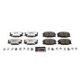 PowerStop Z36-734 PowerStop - Z36 Truck and SUV Carbon-Fiber Ceramic Brake Pads with Hardware Kit