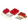 Prothane 7-1909 GM Motor & Trans Mount Kit - Red
