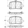Stoptech 309.10280 Performance Brake Pads