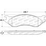 Stoptech 305.08970 Street Select Brake Pads