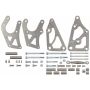 ICT BILLET ICT551396LS0-3 LS Truck Power Steering Pump /Alternator Bracket