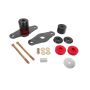 BMR Suspension MM110 Motor Mount Kit, Polyurethane Bushings
