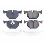 PowerStop 17-683 PowerStop - Z17 Low-Dust Ceramic Brake Pads with Hardware