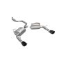 CORSA Performance 14413BLK Corsa 2011-2014 Chrysler 200/Dodge Avenger V6 Black Sport Cat-Back Exhaust