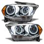 Oracle Lighting 7101-001 SMD Pre-Assembled Headlights, Halogen, Chrome Bezel, White