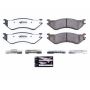 PowerStop Z36-702A PowerStop - Z36 Truck and SUV Carbon-Fiber Ceramic Brake Pads with Hardware Kit
