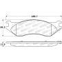 Stoptech 308.08970 Street Brake Pads