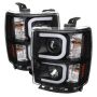 SPYDER 5079473 Projector Headlights - Light Bar DRL - Black