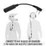Rugged Radios ENDURO-RDH-U ENDURO Moto Kit w/ RDH - Business Band Radio