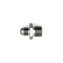 DeatschWerks 6-02-0616 6AN Male Flare to M18 X 1.5 Male Metric Adapter (Incl Crush Washer) - Titanium