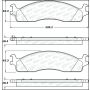 Stoptech 305.09650 Street Select Brake Pads