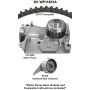 Dayco WP113K1A Water Pump Kit