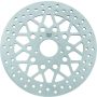 TwinPower 666824 Twin Power 08-13 FLH FLT 08-16 FLHR 06-17 Dyna Front 11.8 Solid Rotor Mesh Stainless