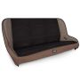 PRP Seats A3610-47-64 PRP Jeep JKU/JLU Low Back Rear Bench - Tan / Black