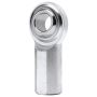 QA1 MGFL14T G Series 2-Pc Rod End - Female/Left Hand - 14mm Bore x M14x2.0 - Stainless Steel w/PTFE