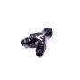 AEROMOTIVE AFS15675 Y-Block Fitting - 10an to 2 x -8an