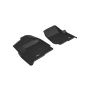 3D MAXpider 2017-2019 Ford F-250/350/450 Kagu 1st Row Floormat - Black