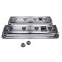 EDELBROCK EDE4446 SBC Signature Series Valve Cove Set - Chrome