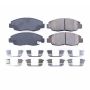 PowerStop 17-465 PowerStop - Z17 Low-Dust Ceramic Brake Pads with Hardware