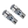 Oracle Lighting 4801-010 T10 5 LED 3 Chip SMD Bulbs, Aqua, Pair